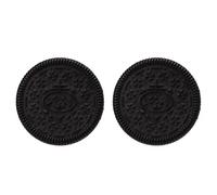 2 pz Fidget Slider Forma di Biscotto Fidget Magnetico Push Slider Punta delle Dita Antistress Giocattoli per Adulti Bambini Ansia Sollievo in Lega di Zinco Leggero Portatile