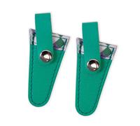 2 Pz Forbici Punta Coperture PU Pelle Forbici Guaina Colore Lattice Ricamo Forbici Coperture Protector