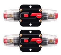 2 Pz Fusibile Di Ripristino Dell'Interruttore Automatico in Linea Da 100 A, Port