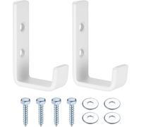 2 Pz Ganci Da Parete, Ganci Da Muro Robusti, Ganci Muro Ganci Da Garage, Gancio