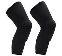 2 PZ Ginocchiera Ginocchiera Ginocchiera Manica Compressione Ginocchiere Supporto Ginocchio per Basket (L Altezza 175-185 cm #14)