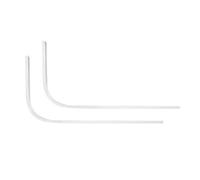 2 PZ GUIDE SUPERIORI E INFERIORI PER ART 100-T30 Box Doccia Vasca Soffietti