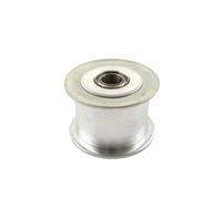 2 pz HTD5M 15 T Puleggia Tenditrice senza Denti 3/4/5/6/7/8/9mm Foro Puleggia Folle 16/21mm Larghezza Della Cinghia Cuscinetto Ruota(9mm,16mm)