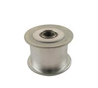 2 pz HTD5M 20 T Puleggia Tenditrice 16/21/27mm Larghezza Della Cinghia Cuscinetto Ruota Dentata Senza Denti 5/6/7/8/10/12/15mm Foro Puleggia Folle(5mm,16mm)