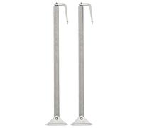 2 pz in acciaio inox supporto portello a molla per caccia e portiere Porthole con caratteristiche durevoli anti-ruggine e ad alta resistenza (245 x 10 mm)