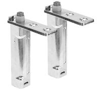 2 pz in lega di zinco automatico chiudiporta con posizionamento frigorifero porta cerniera metallo congelatore cerniera parte di ricambio