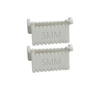 2 Pz incernierato modello cucito righello per tessuto, E | Bordi del tessuto che bloccano la guida cucitura con le marcature per la sartoria del tessuto cucitura