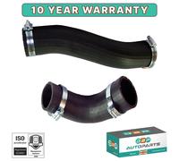 2 Pz Intercooler Turbo Boost Tubi Per Jaguar X-Type 2.0D 2.2D (2003-2009)