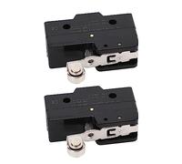 2 Pz Interruttore Micro Limite 160OF 42RF 2.7PT 2.4OT 0.5MD 30.2OP 32,5FP NO NC Rullo Leva Limite Interruttore 250VAC per Nastri Trasportatori