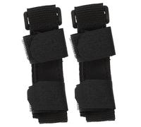 2 Pz Kit Di Aiuti Alimentari Per Disabili Polsino Della Mano Del Cucchiaio Della Forchetta Strisce Per Le Per Lassistenza Alimentare Utensili Pesante Panno Oxford