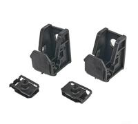 2 PZ Kit di Riparazione Faro Auto Staffa Clip di Montaggio Sinistra Destra Ricambio Parte 6R0941511 ABS Nero Direct Fit