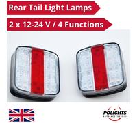 2 pz Lampade Indicatore Stop 12-24V Led Fanali Posteriori Posteriori Autobus ...