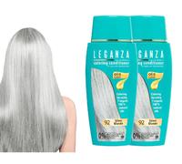 2 pz Leganza Balsamo Colorante Naturale per Capelli Biondo-Argento Nº 92