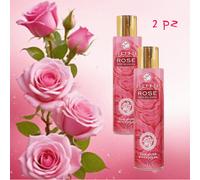 2 pz "Leganza Rose from Bulgaria" Acqua di rosa con olio di rosa 135 ml.