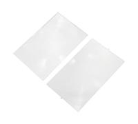 2 Pz Lente Di Fresnel Lente d Ingrandimento Della Pagina Per La Lettura Lente D'ingrandimento Lente Di Ingrandimento a Pagina Intera Proiettore Carta Ingrandita Acrilico