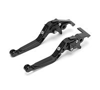 2 Pz Leva del Freno Moto Regolabile CNC Lega di Alluminio Sostituzione per Forza 250/300/350 2018-2021 (Nero)