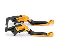 2 Pz Leva del Freno Moto Regolabile CNC Lega di Alluminio Sostituzione per Forza 250/300/350 2018-2021 (Oro)