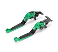 2 Pz Leva del Freno Moto Regolabile CNC Lega di Alluminio Sostituzione per Forza 250/300/350 2018-2021 (Verde)
