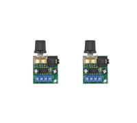2 Pz LM386 10 W Scheda Amplificatore Audio Mono 3,5 mm 3-12 V Controllo Volume Modulo AMP Volume Regolabile