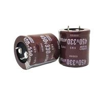 2 pz/lotto 450v 330uf ad alta frequenza a bassa impedenza 450v330UF condensatore elettrolitico in alluminio dimensioni 25 * 50 30 * 35 30 * 40 30 * 50(30x35)