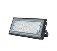 2 pz/lotto Ha Condotto La Luce di Inondazione AC 220 V 110 V Proiettore for Esterni Faretto IP65 Impermeabile 50 W 100 W LED Lampada di Via illuminazione di paesaggio(Cold White,50W-2PCS_110V)