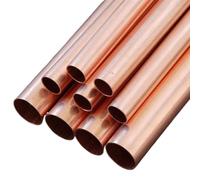 2 Pz/lotto OD 1mm-10mm T2 Micro Tubo di Rame Lunghezza 500mm Parete Sottile Capillare Cavo Duro Dritto parete sottile Tubo di Rame(OD2mm x ID1.5mm)