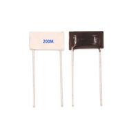 2 pz/lotto RI82 39M/51M/100M/200M/300M/500M/1G/2G//3G/5GOhm 10x5mm Resistenza Lastra Ceramica Vetro Smalto Resistenza Alta Tensione(RI82-10X5 100M)