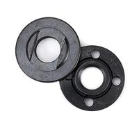 2 PZ M16 Filettatura Smerigliatrice Angolare Interno Esterno Flangia Dado Set Strumenti Di Casa Utensili Elettrici Di Ricambio Per 16mm Filettatura Mandrino