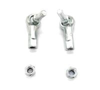 2 pz M8 8x8 Giunto Asta Testa Tirante End Compatibile Con 49cc Elettrico Gioventù ATV Go Kart Buggy Quad Bike