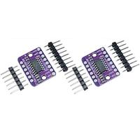 2 pz MCP3424 Digital I2C ADC-4 Modulo di Conversione Canali 2.7V-5.5V Alta Precisione