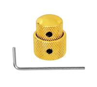 2 Pz Metallo Chitarra Manopole di Controllo Per Basso Elettrico & Vol/Tone Regolazione Parti di Ricambio Resistente Tono Manopola