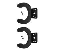 2 pz Microfono Appendiabiti Da Parete Gancio Del Supporto Del Supporto Del Supporto A Parete Microfono Rack Mic Morsetti Per