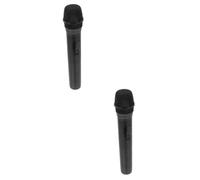2 Pz Microfono Di Simulazione Puntelli Microfonici Simulati Fai Finta Di Suonare Il Microfono Far Finta Di Suonare Il Microfono Modello Di Microfono Realistico Plastica Vaguelly