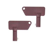 2 Pz MS634212 87185 Chiave di Accensione 0-605-99 ELI80-0135 Chiave di Avviamento per Volv o Roller Racing Modello Tere x Batteria Master Disconnect Isolator