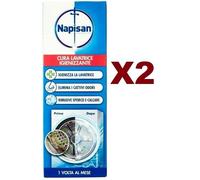 2 PZ NAPISAN CURA LAVATRICE IGIENIZZANTE, Additivo Igienizzante CURALAVATRICE