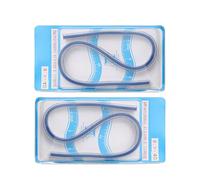 2 pz nastro di misurazione flessibile in PVC morbido righello di misurazione moda design per abbigliamento modello fare sartoria flessibile