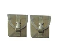 2 Pz Nylon Marsupio Donne Uomini Adolescenti Zaino Zaino Borsa Tasca Esterna di Sopravvivenza Camper Accessori Verde, Verde, as description, come descrizione