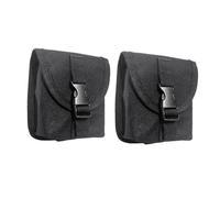 2 Pz Nylon Marsupio Donne Uomini Adolescenti Zaino Zaino Borsa Tasca Esterna di Sopravvivenza Camper Accessori Verde, Nero , as description, come descrizione