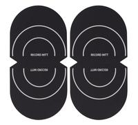 2 pz/pacco Record Cleaner Clip Handler Vinili Nero Disco Pulisce Protezioni Pad per Vinili Records Clip di Pulizia