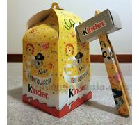 2 Pz PAH KINDER FERRERO LA PENTOLACCIA IL MARTELLO CARNEVALE NUTELLA NUOVA