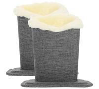 2 pz peluche foderato occhiali titolare antigraffio occhiali stand caso occhiali occhiali da sole espositore per comodino stoccaggio