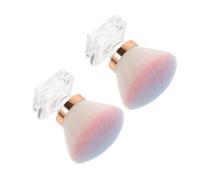 2 Pz Pennello Per Taglia Unghie Solvente Per Smalto Per Unghie Solvente Per Unghie Solvente Per Smalto Gel Kit Smalti Per Unghie Fibra Artificiale Generico