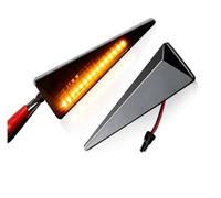 2 Pz Per Espace MK4 Vel Satis Wind Avantime Megane 2 Led Dinamico Indicatori Direzione Indicatore Laterale Luce Sequenziale Lampeggiante Lampada indicatori direzione(2pcs Dynamic Light)