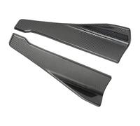 2 PZ Per Mitsubishi 3000GT Auto Labbro Posteriore Paraurti Minigonne Laterali Splitters Pinne Spoiler Grembiule Allette Canards Diffusore Parafanghi(Fibra di carbonio)