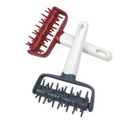 2 pz Perforatrici for Pizza Impastatrice Punta for Pasticceria Docker Rullo for Ago for Pizza Utensili a Mano Ruota for Ago for Pizza in plastica Perforatrice for Spille for Pizza Biscotto Torta Tambu