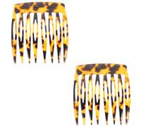 2 Pz pettine spazzola Arriccia Extensions per i coda di cavallo shampoo curls hair charms pettini per francesi piccoli pettini per Foglio di acetato CRILSTYLEO