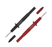 2 pz Pin di Prova 2mm Punte della sonda di prova Connettore elettrico 4mm Spina a banana femmina Ago multimetro J.30012