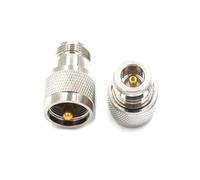 2 PZ PL259 UHF Spina Maschio A N Jack Femmina Adattatore Coassiale RF Connettore Coassiale Convertitore Tipo Dritto Connettori
