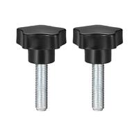 2 pz pole Afferra M12 x 60mm Filetto Acciaio Prigioniero Zinco Sostituzione