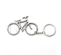 2 Pz Portachiavi Apribottiglie,Portachiavi con apribottiglie,Forma di Bicicletta apribottiglie per birra,apribottiglie portatile home bar,Portachiavi in alluminio,Portachiavi Regalo Divertente